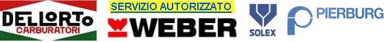 Servizio autorizzato Official dealer Dellorto - Weber - Solex